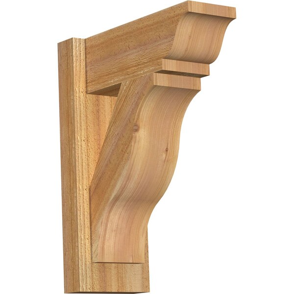 Ekena Millwork Funston Traditional Rough Sawn Outlooker, Western Red Cedar, 6"W x 14"D x 18"H OUT06X14X18FST01RWR - main